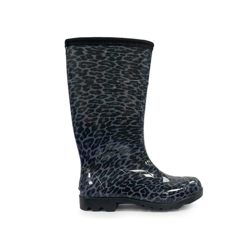 Bota Galocha Calfor Donna Onça Cano Longo Impermeável 34/41