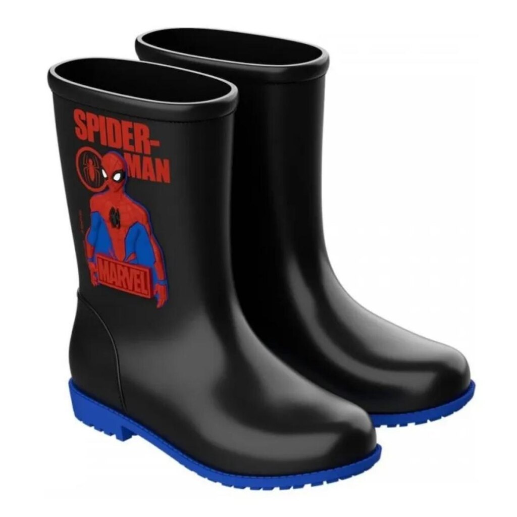 Bota Galocha Infantil Spider Man Menino Leve