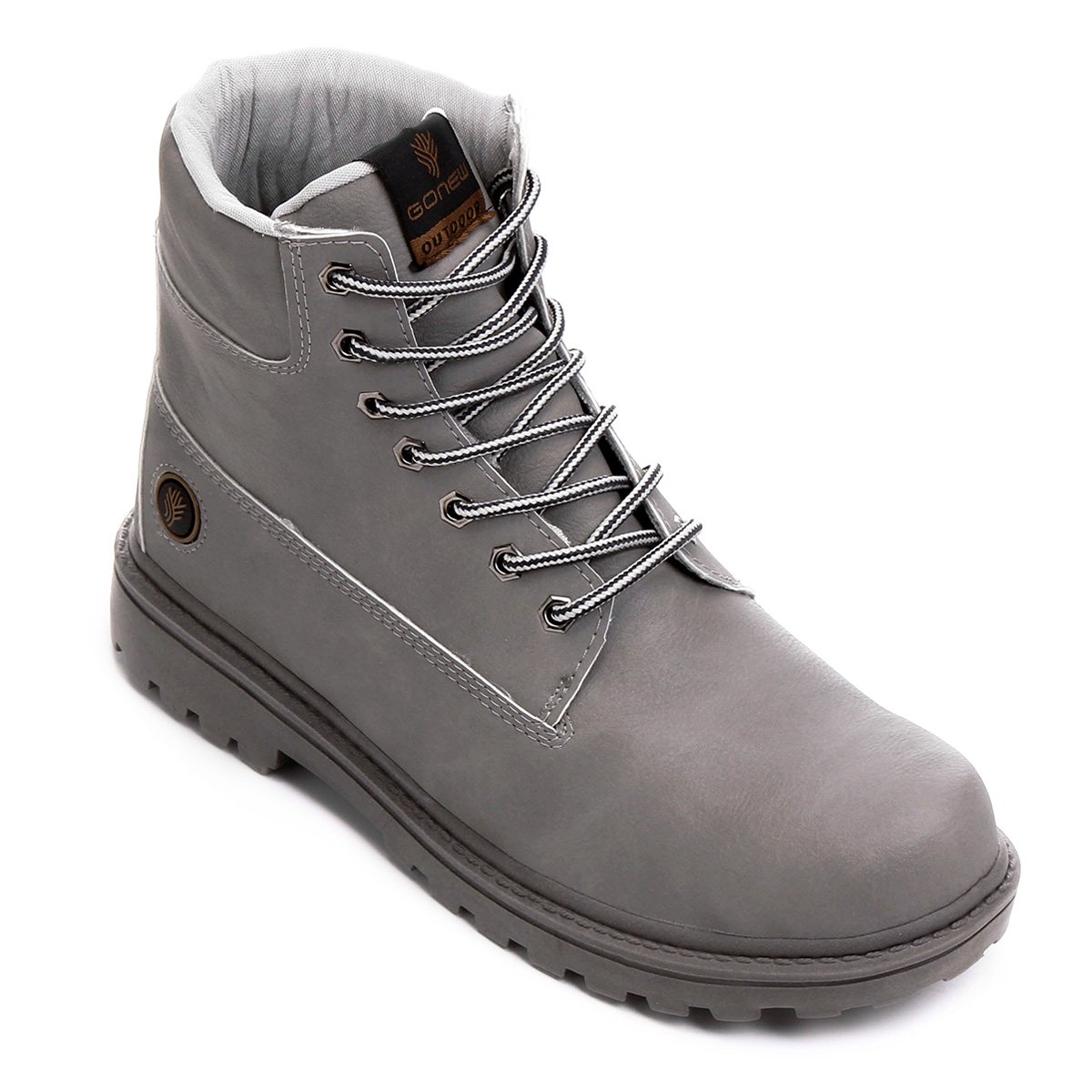 Bota Deals Botas Masculinas Gonew Bota Gonew Rover Cinza Netshoes
