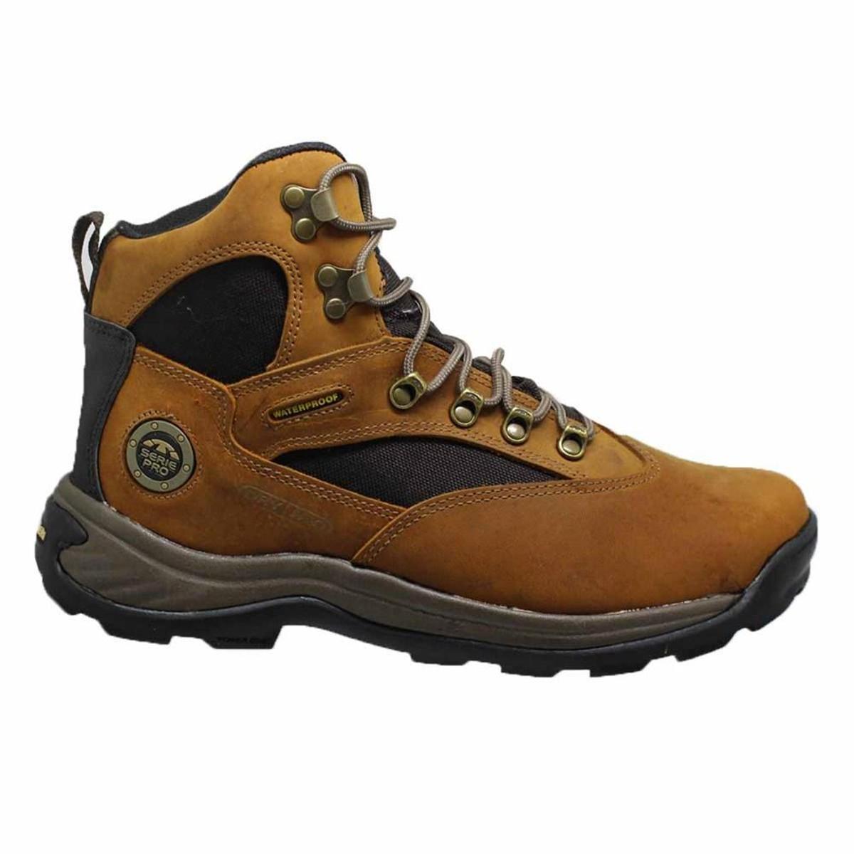 Bota Impermeável Bull Terrier Legend Masculina - Marrom+Amarelo | Netshoes