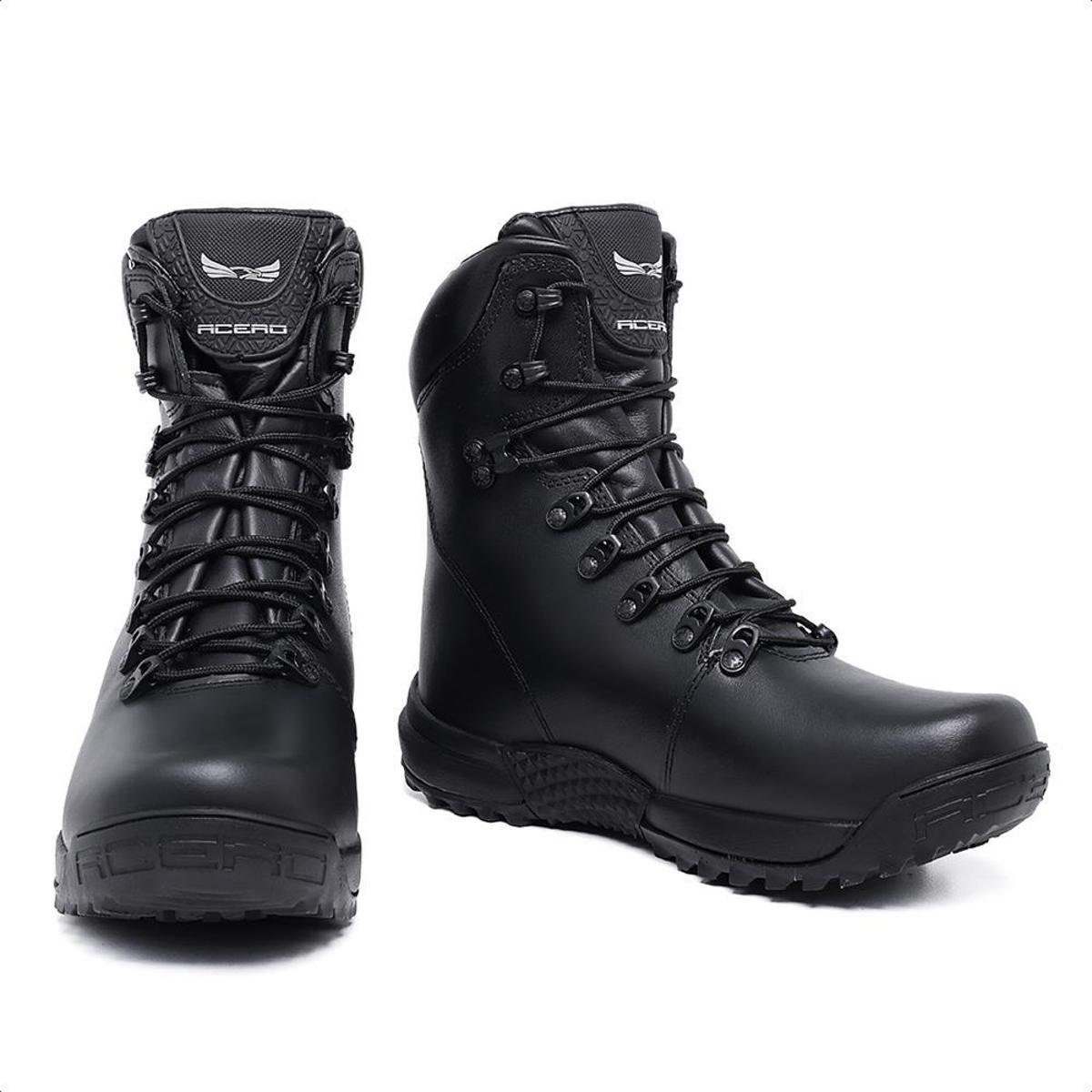 Coturno Acero Coturno Masculino Preto Impermeavel Bota Coturno
