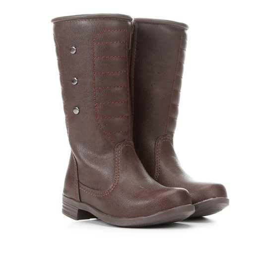 Bota Infantil Bella Ninna Montaria Feminina - Marrom é ruim? Bota Infantil Bella Ninna Montaria Feminina - Marrom é boa?