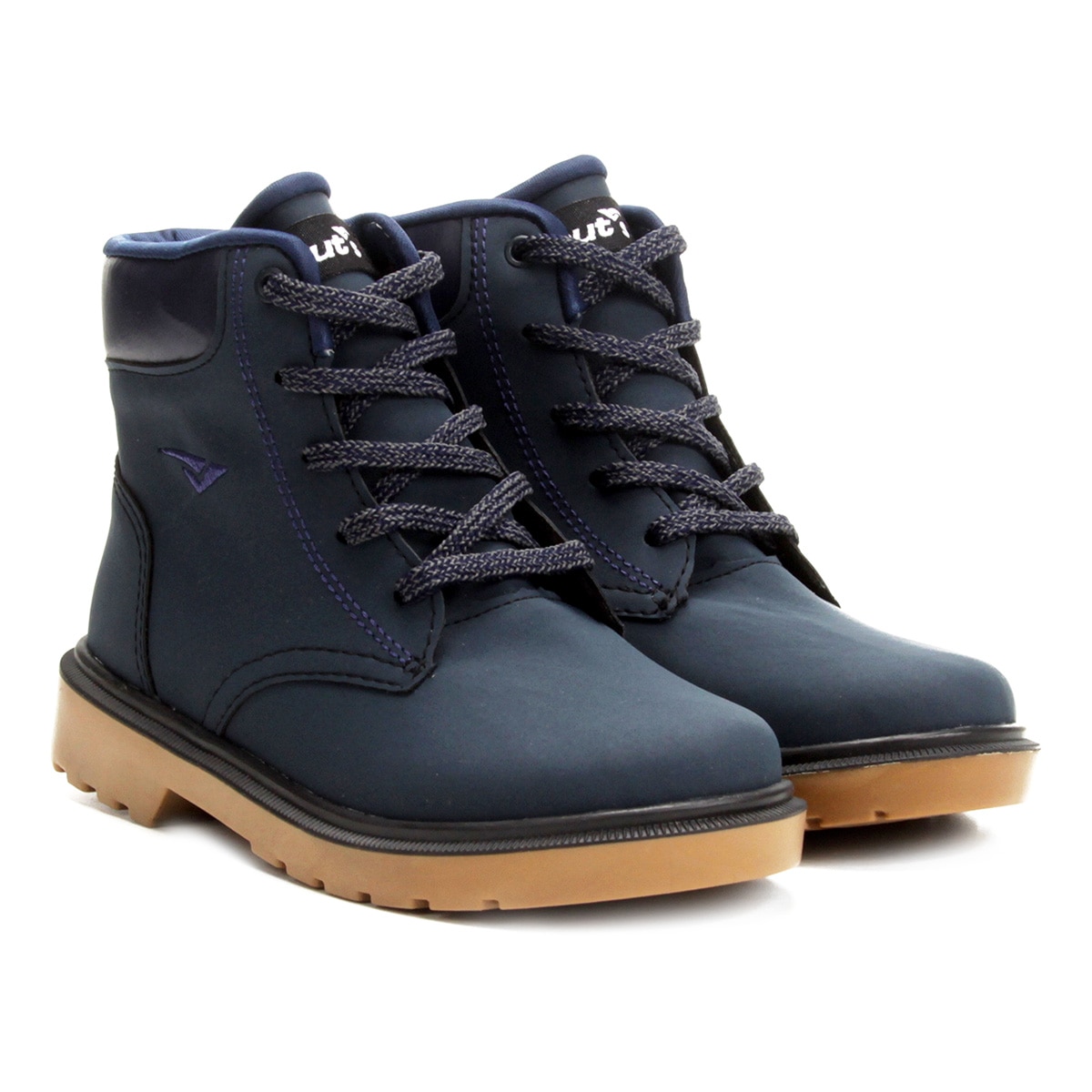 Bota Infantil Cano Curto Bee Happy Adventure Menino - Preto | Netshoes