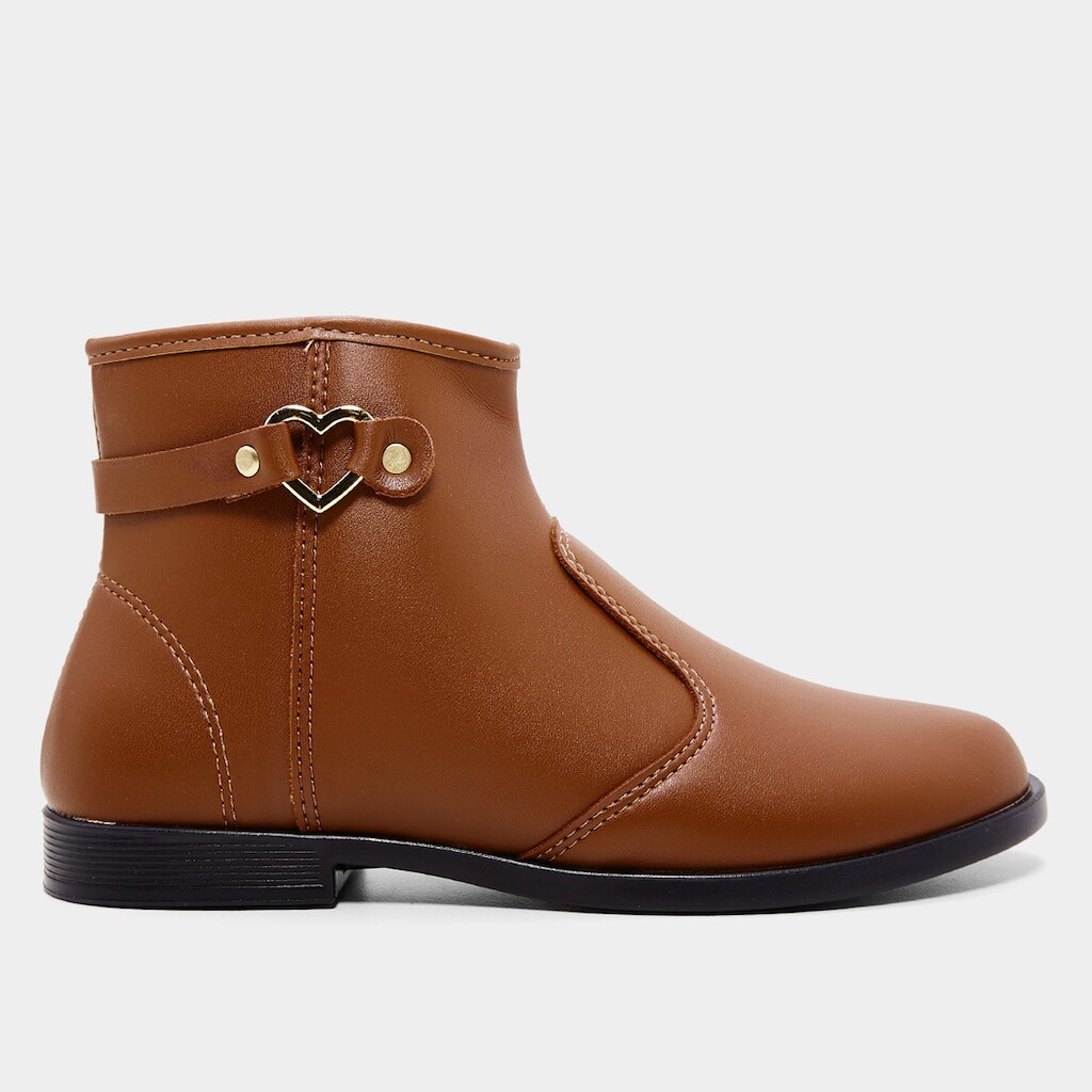 Bota Infantil Cano Curto Molekinha Menina