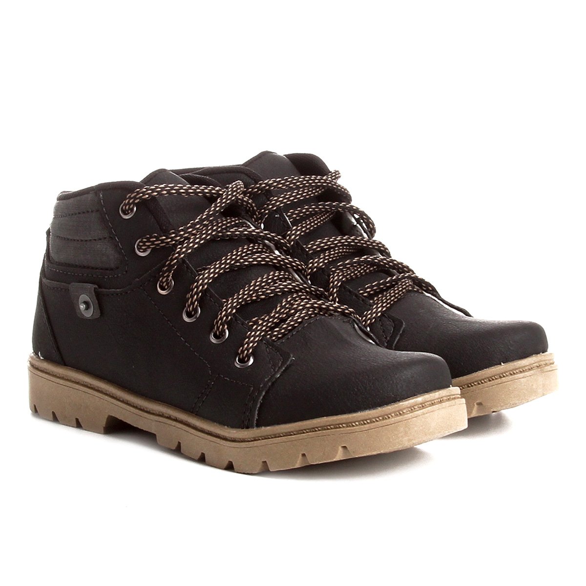 bota infantil coturno kurz tratorada masculina
