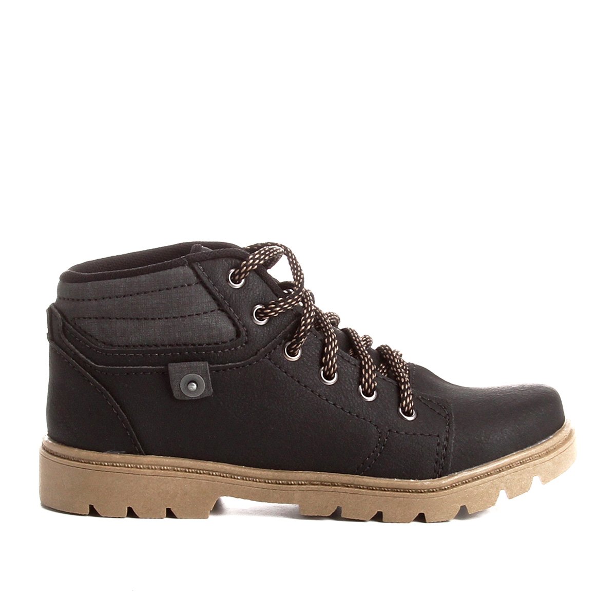 bota infantil coturno kurz tratorada masculina