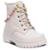 Bota Infantil Feminina Coturno Casual Com Pulseira 09.06j - Off White