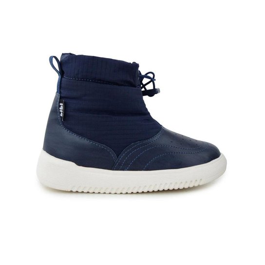 Bota Infantil Masculina Bibi New Way Naval Azul - 1192060 - Azul Menor preço em Bota Infantil Masculina Bibi New Way Naval Azul - 1192060 - Azul
