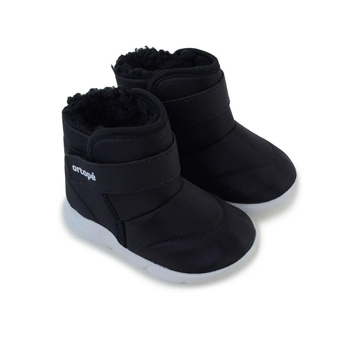 Bota Infantil Masculino Ortopé Sport Preta 22650073 Preto
