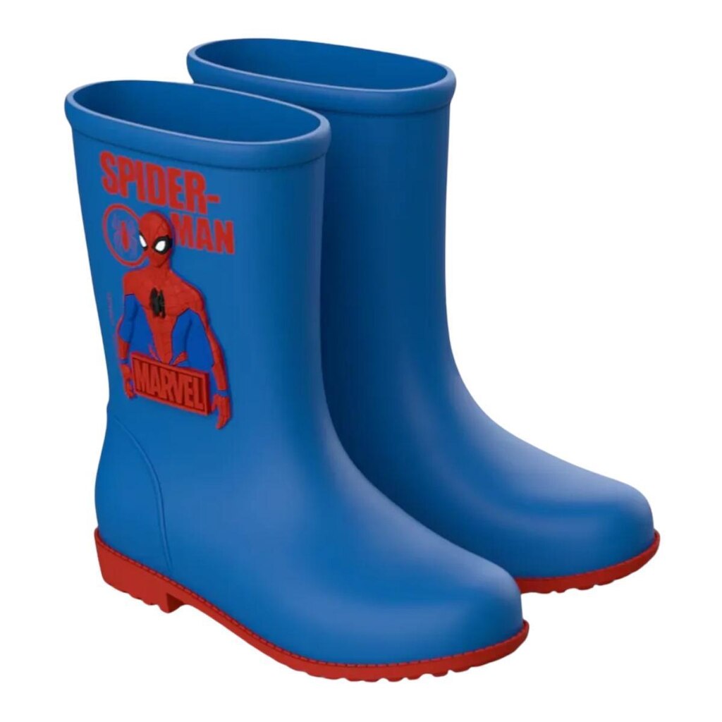 Bota Infantil Menino Spider Man Galocha Impermeável
