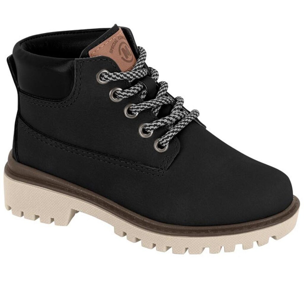 Bota Infantil Molekinho Masculina Casual Tratorada