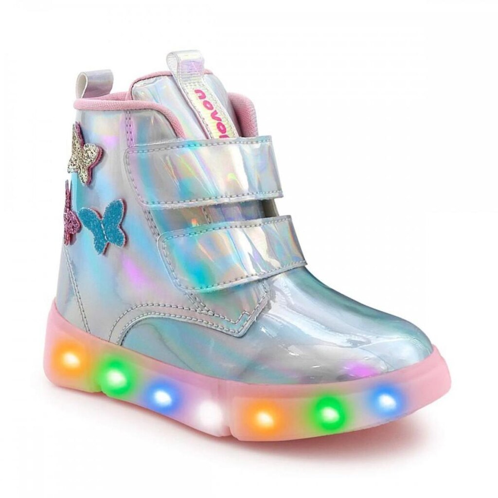 Bota Infantil Novopé Led Menina