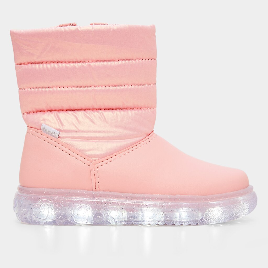Bota Infantil Pampili + Led Menina
