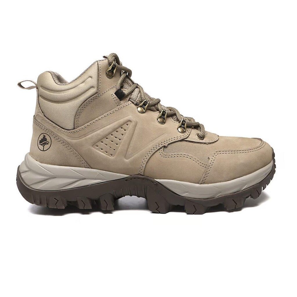 Bota Mac Boot Adventure Nobuck Cano Alto Cascalho