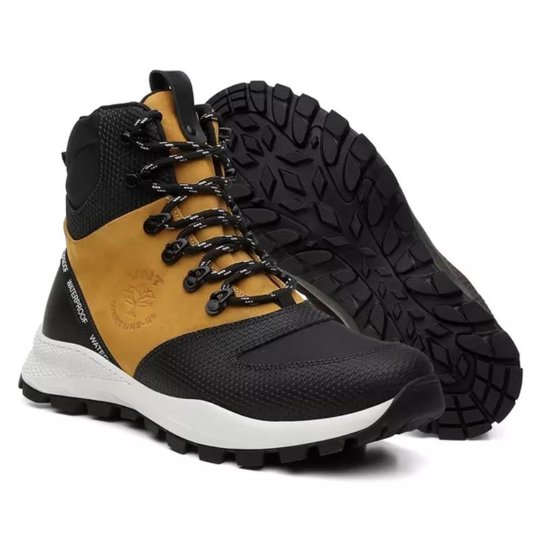 Bota Masculina Adventure Cano Alto Trilhas Esportes Aventura