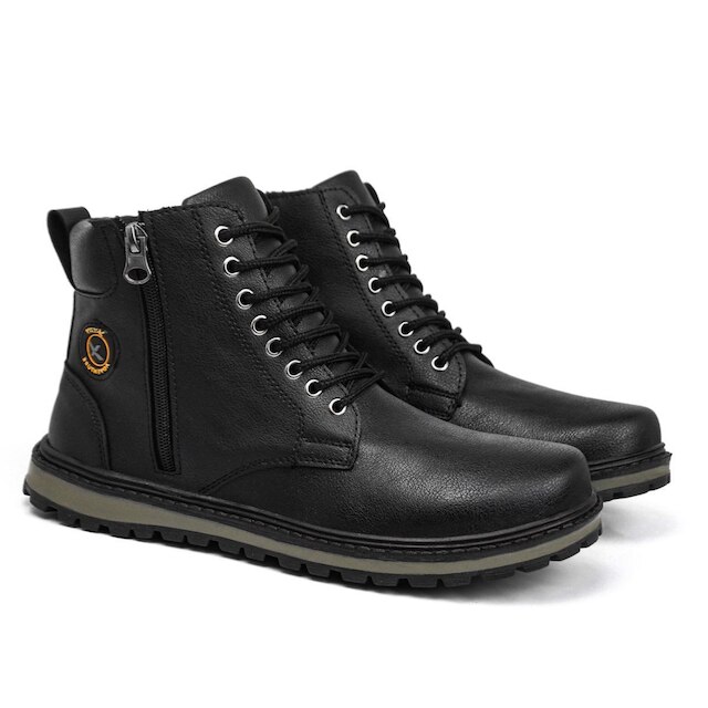 Bota Masculina Adventure Coturno Cano Médio Conforto