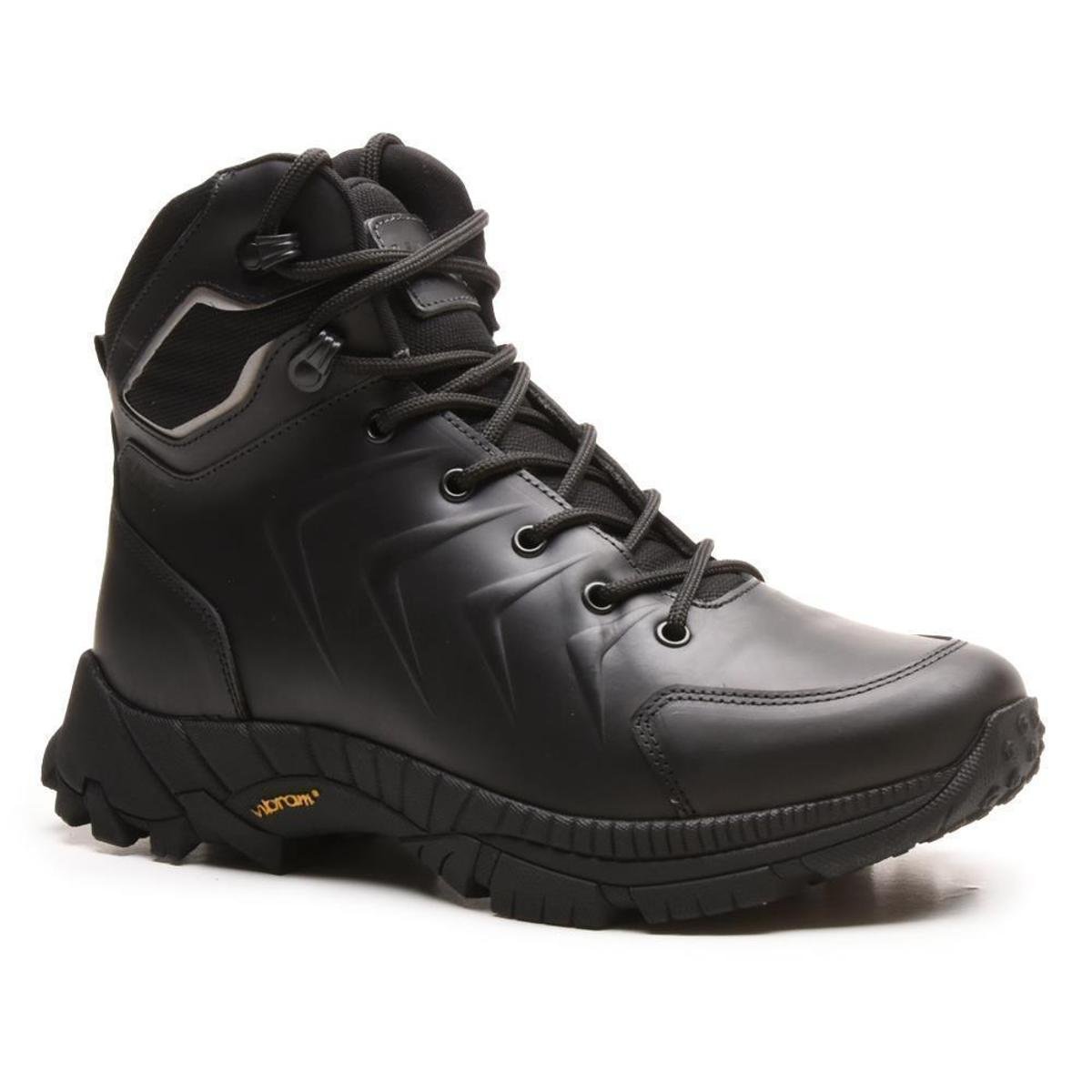 Bota Masculina Adventure Couro Impermeável Trilas Aventuras Menor preço em Bota Masculina Adventure Couro Impermeável Trilas Aventuras