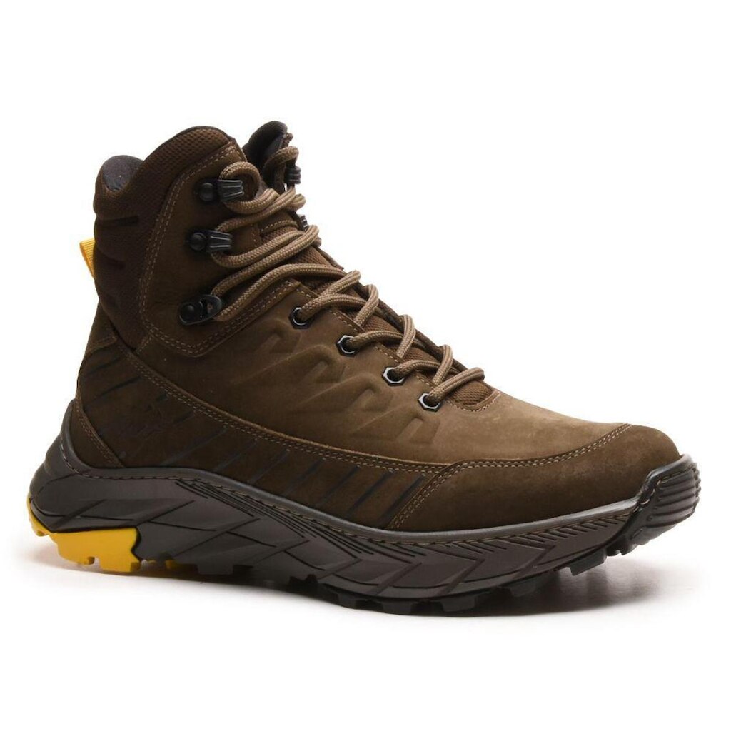 Bota Masculina Adventure Pro 3D em Couro Legítimo Premium com palmilha EVA