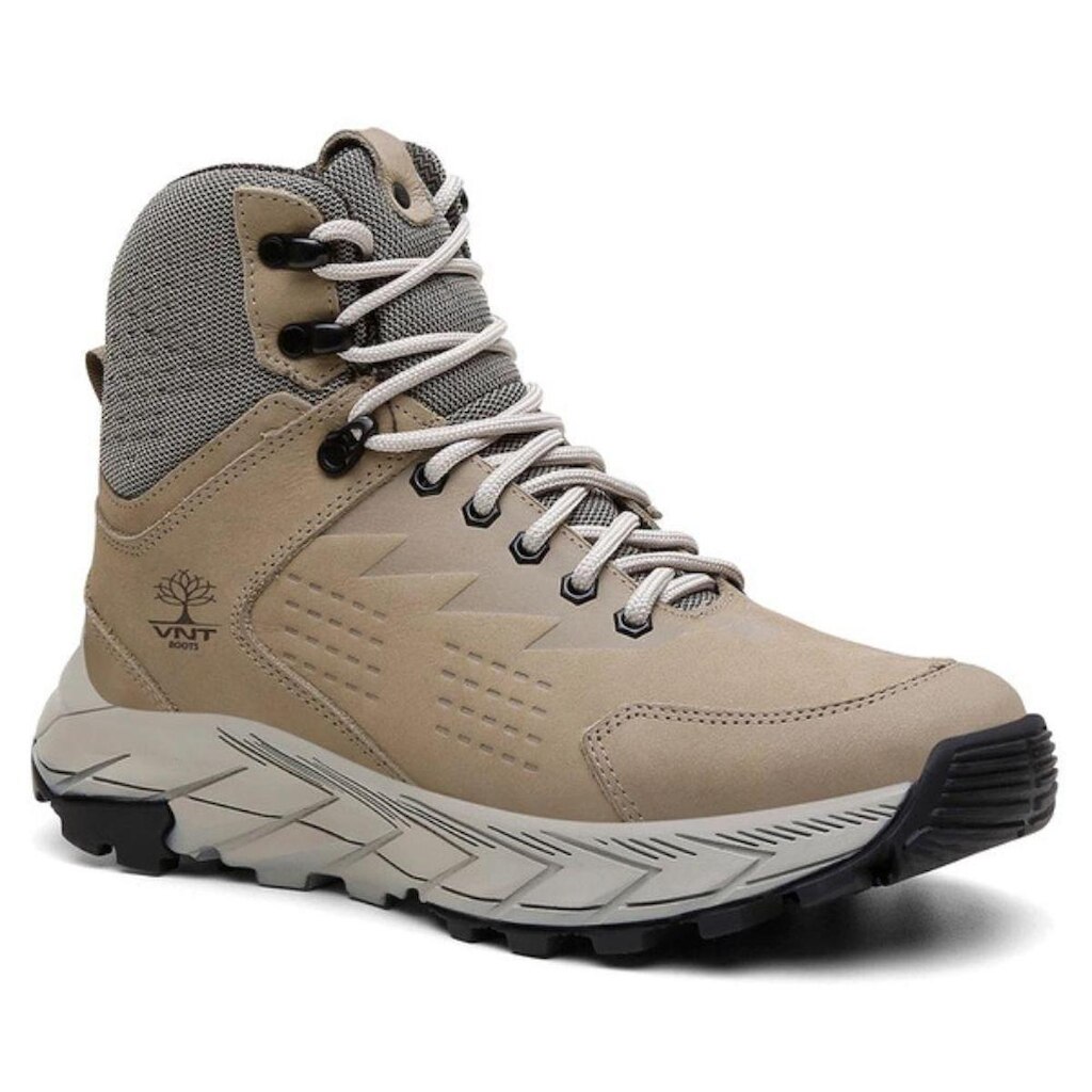 Bota Masculina Adventure VNT Couro Legítimo Design Moderno Com Forro Têxtil Respirável Antiumidade