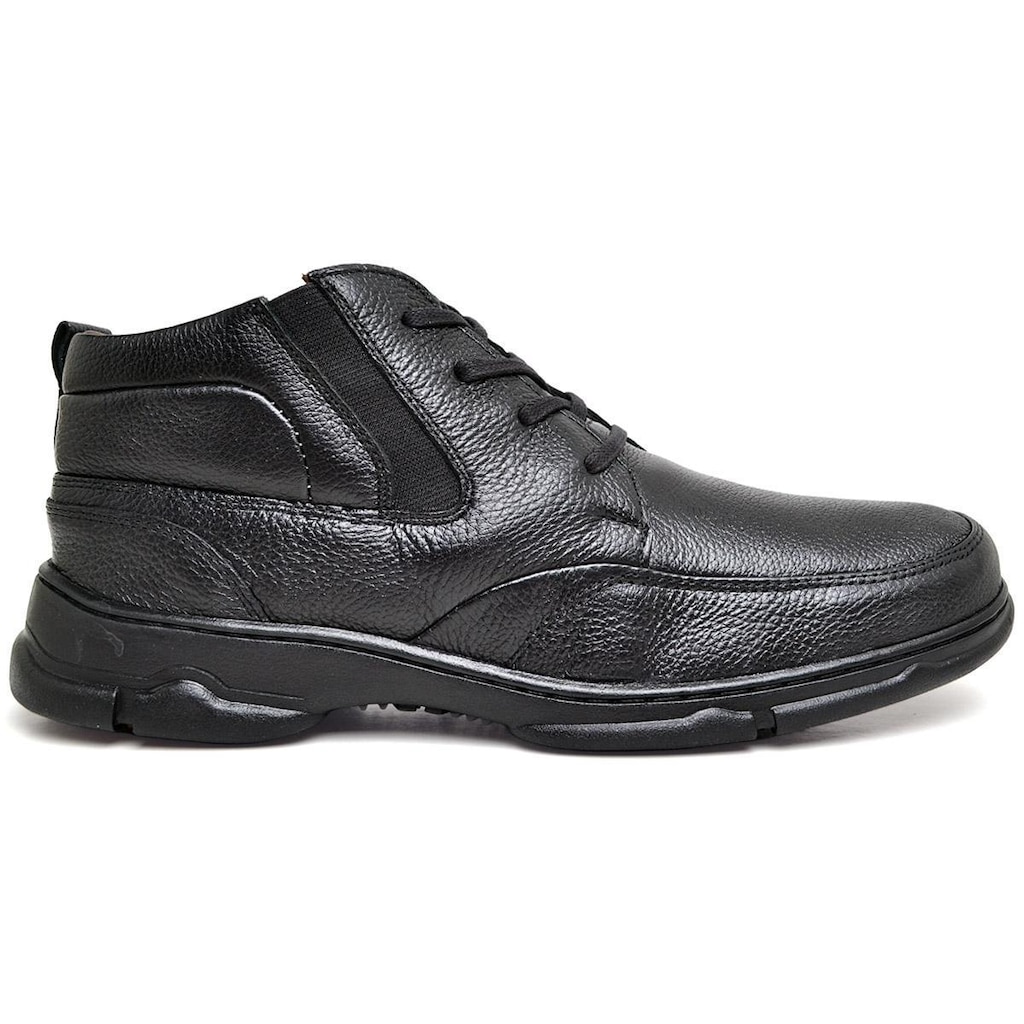 Bota Masculina Anatômica em Gel Couro Legítimo Conforto