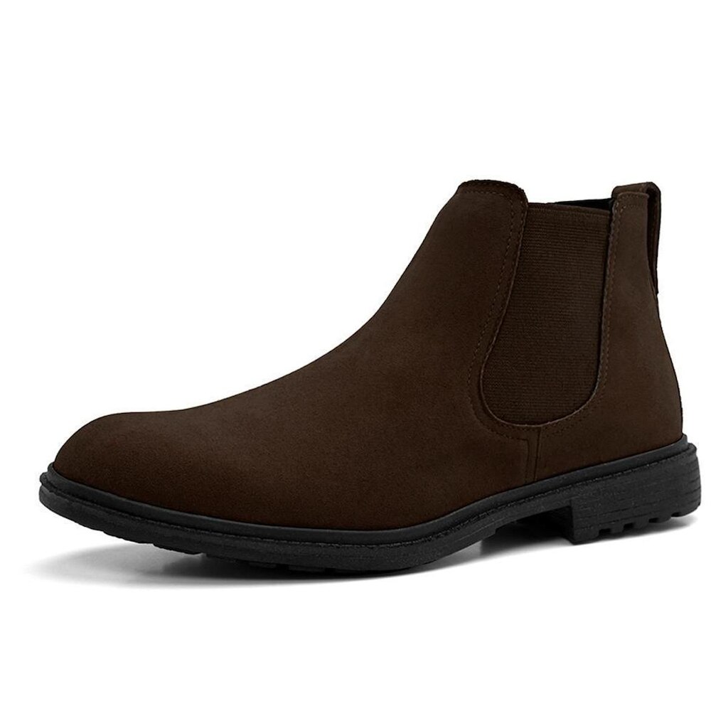 Bota Masculina Chelsea Camurça Casual