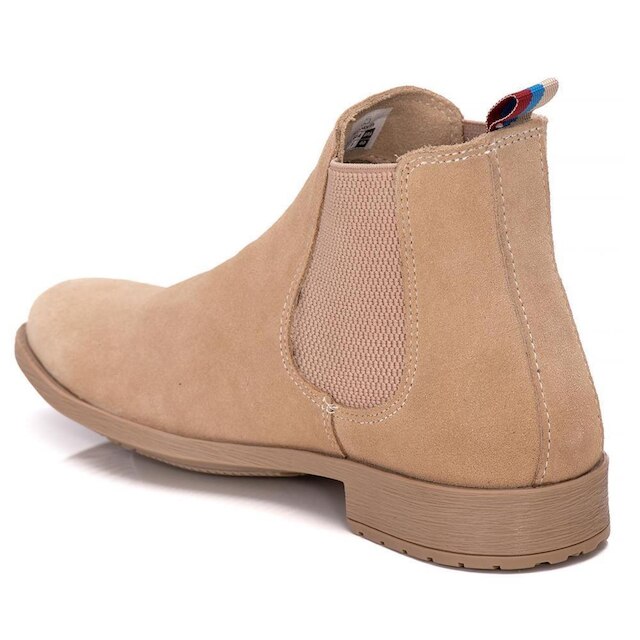 Bota Masculina Chelsea Tratorada Elástico Moderna Conforto