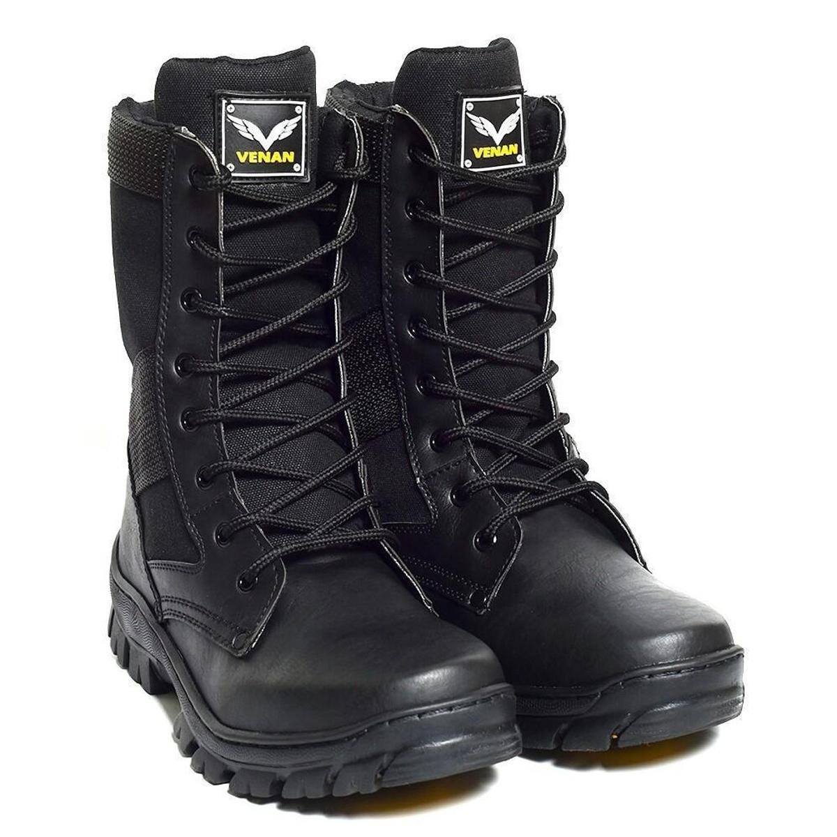 Cano Médio Netshoes Botas Masculinas Cano Longo Coturno Masculino