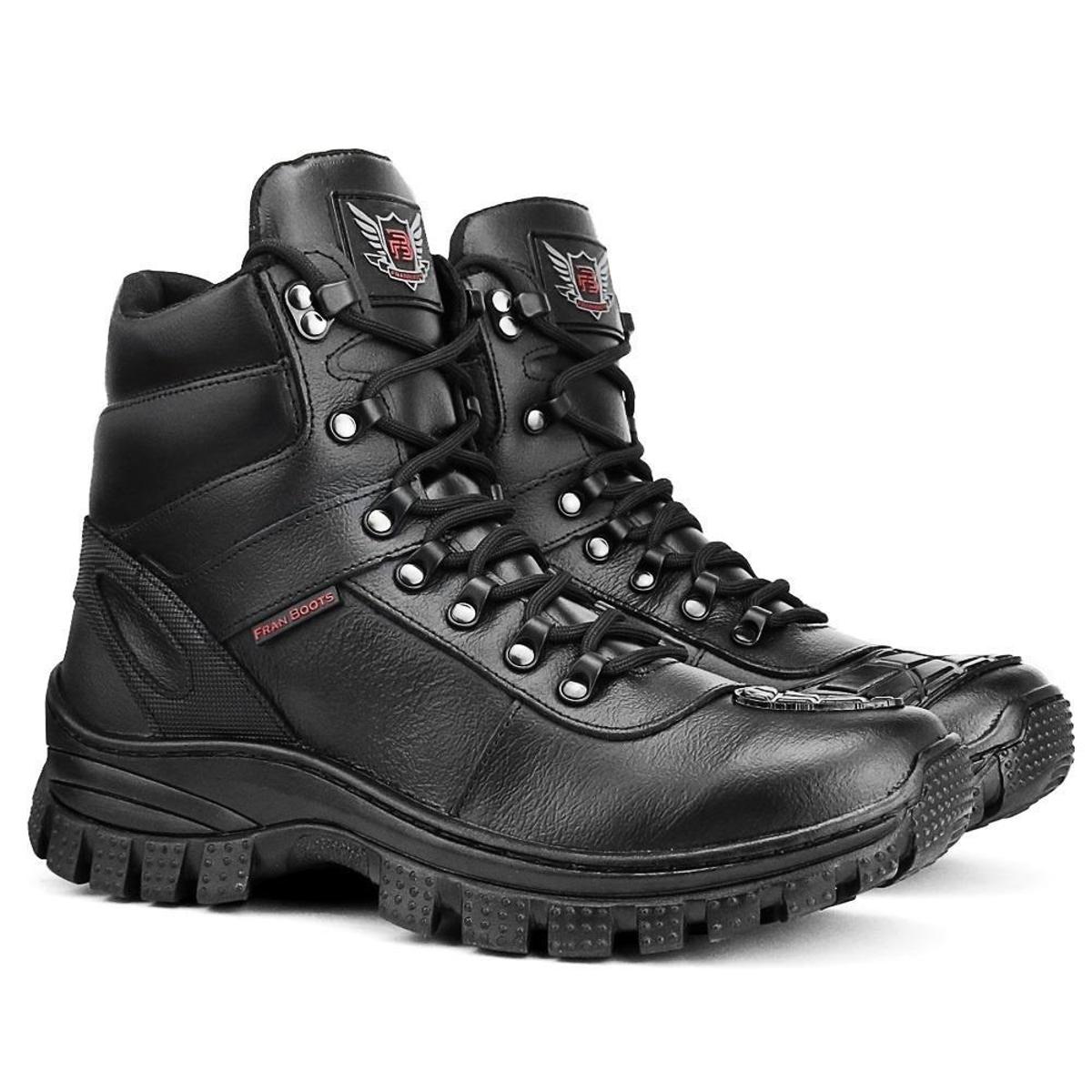 Bota Masculina Couro Cano Curto Adventure Tratorada Conforto é boa?
