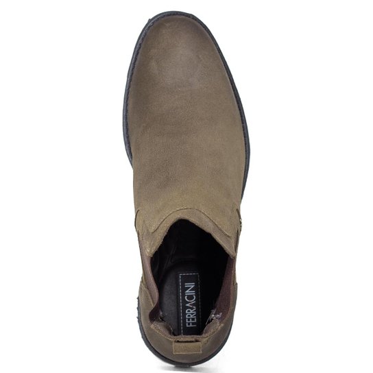 Bota Masculina Ferracini 24h Cross Couro Chelsea Elástico Tratorada 9951-517 Cor:;Tamanho:41
