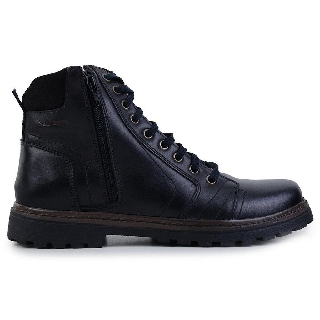 Bota Masculina Foot Care Preta - 6015