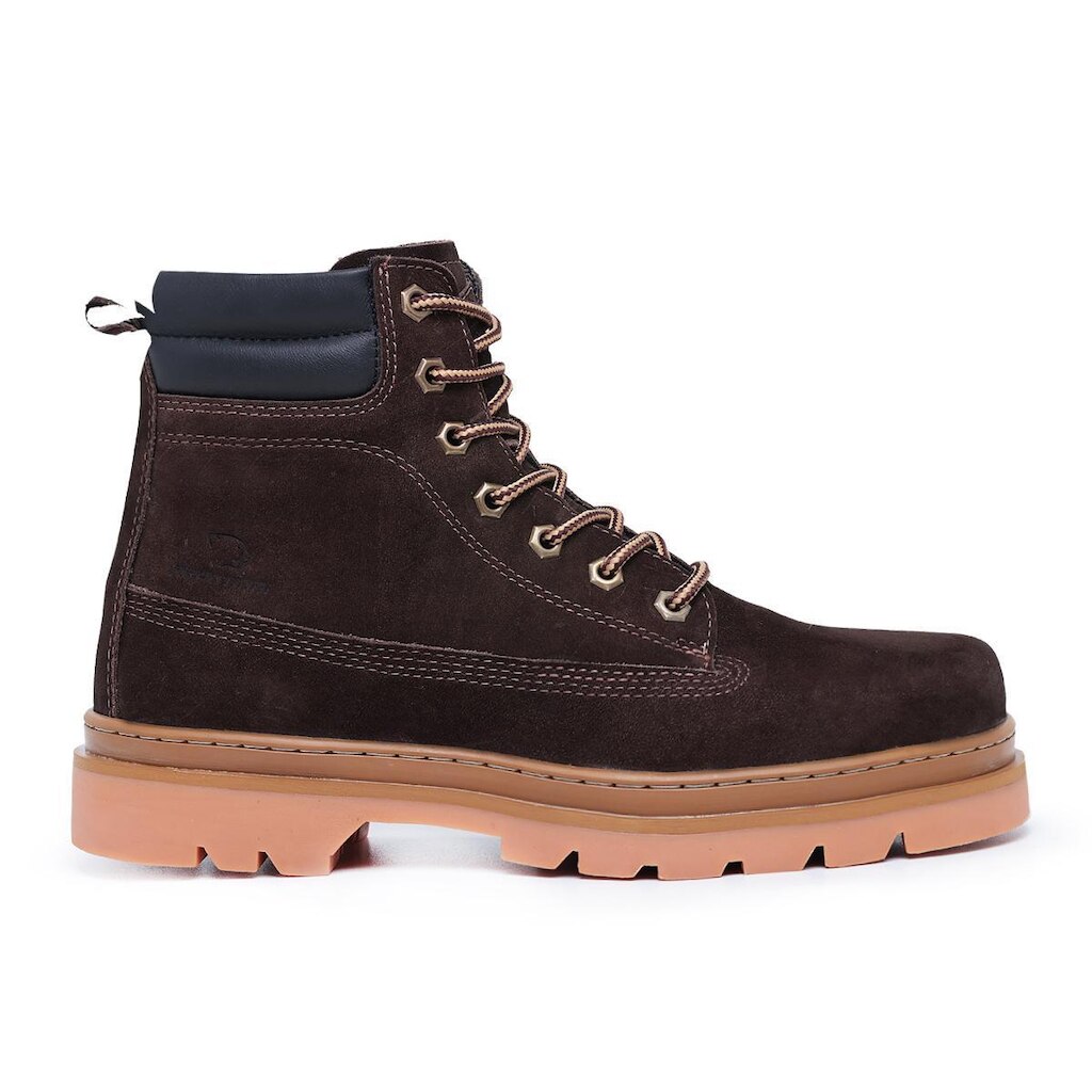 Bota Masculina Frontinni Coturno Adventure Couro Nobuck