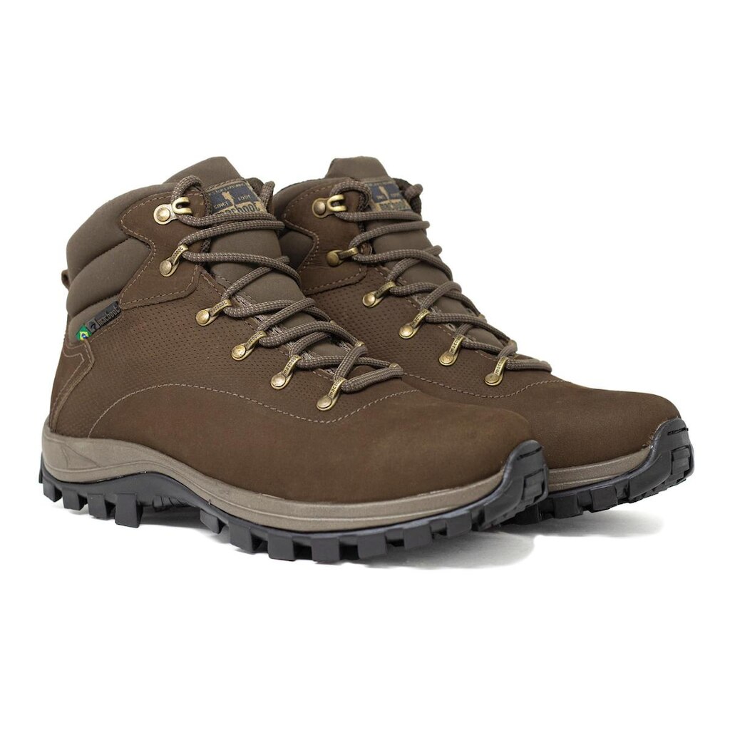 Bota Masculina Macboot Adventure Sumauma Couro Cadarço Confortável Tratorado SUMA12