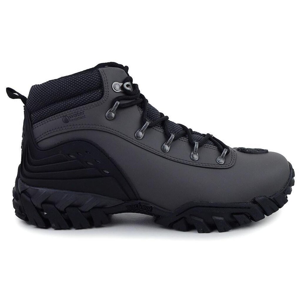 Bota Masculina Macboot CA Hades 02 Motors Cinza - HADE