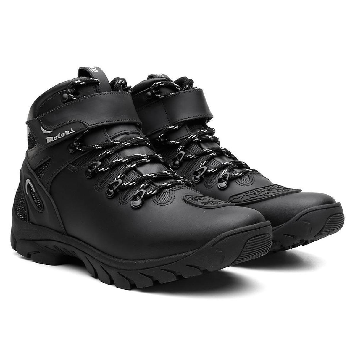 Bota Masculina Motoqueiro Em Couro Venetto Menor preço em Bota Masculina Motoqueiro Em Couro Venetto