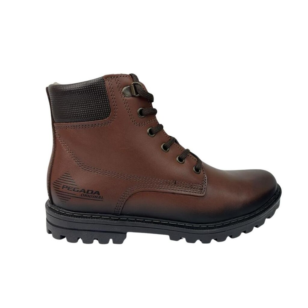 Bota Masculina Pegada 181591-01 Anilina Pinhao