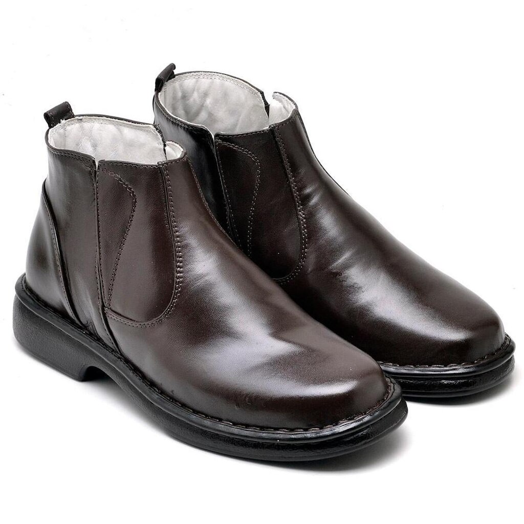 Bota Masculina Ranster Comfort  em Couro legítimo Estilo e Qualidade