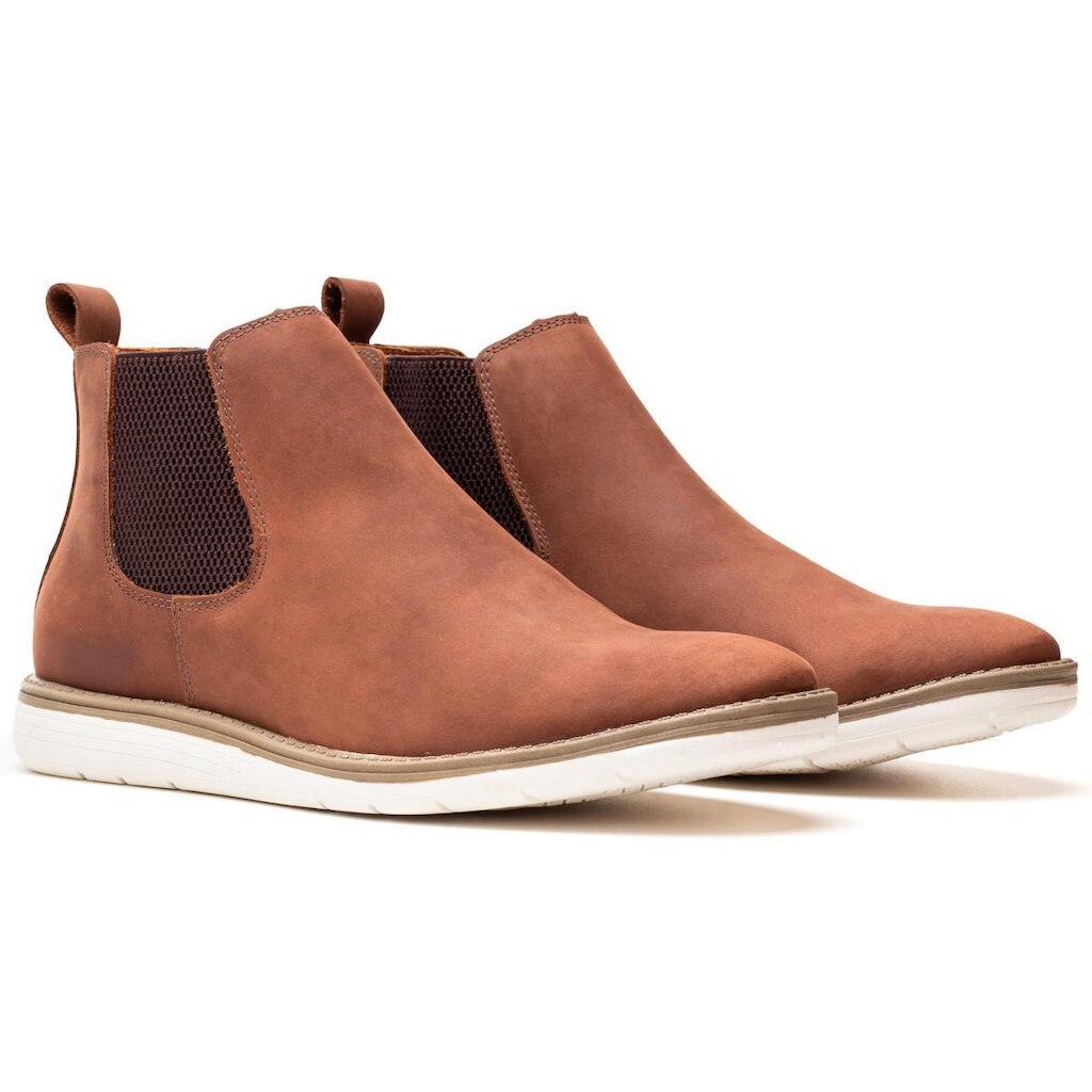 Bota Masculina Ranster em Couro legítimo Rústica, Elegante e Resistente