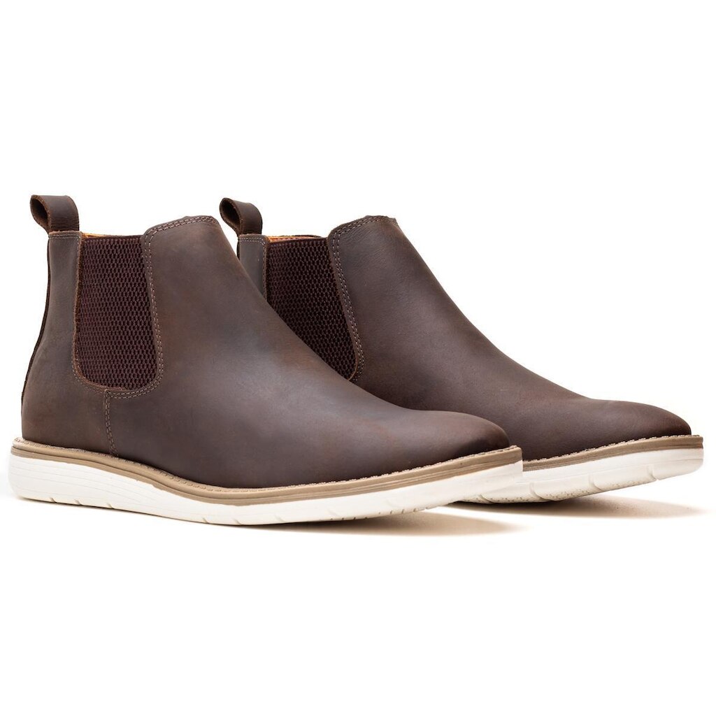 Bota Masculina Ranster em Couro legítimo Rústica, Resistente e Elegante