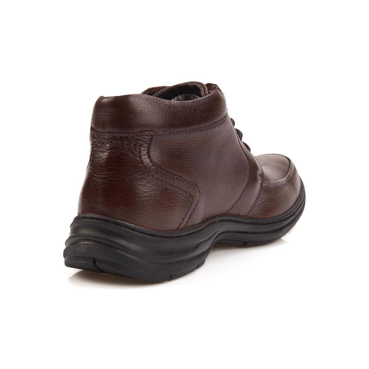 Bota Masculina SideWalk District Café - Café | Netshoes