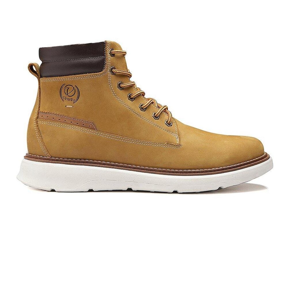 Bota Masculina Sneaker Boot Couro Nobuck Venetto