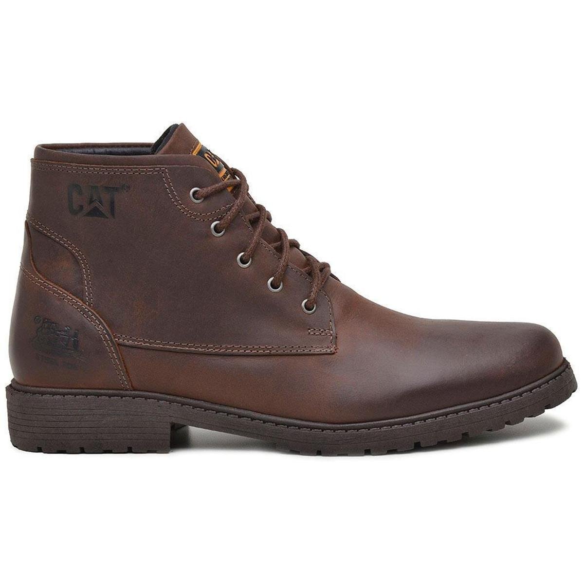 Menor preço em Bota Masculina Social Couro Legítimo Coturno