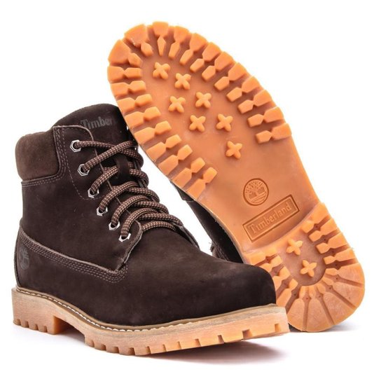 Bota Masculina Timberland Revolution Original - Marrom Menor preço em Bota Masculina Timberland Revolution Original - Marrom
