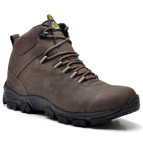 Bota Masculino Eco Canyon West Earth - Café Menor preço em Bota Masculino Eco Canyon West Earth - Café