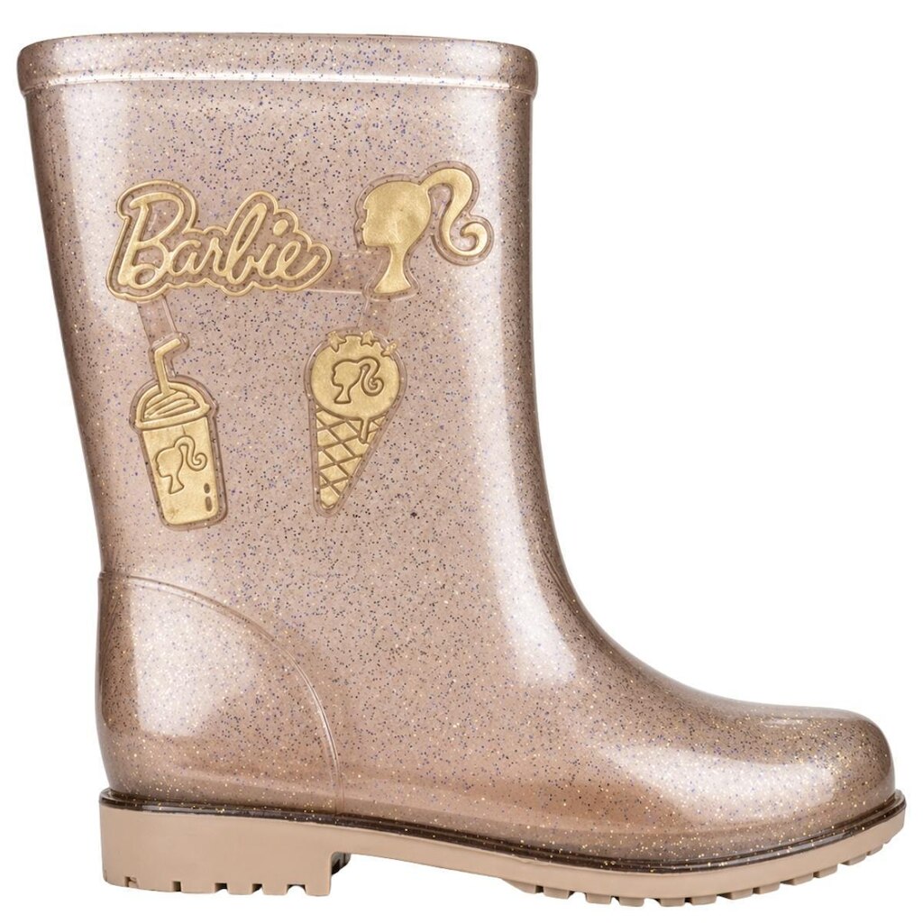 Bota Menina Infantil Barbie Girl Impermeavel