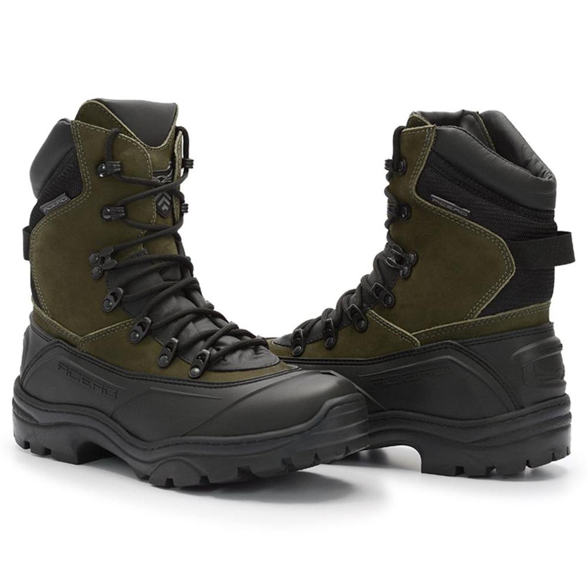 bota militar cano medio