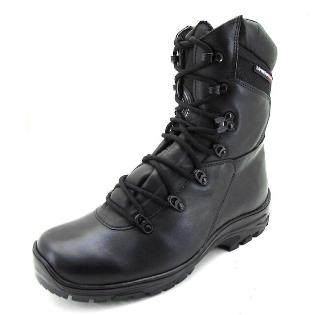 BOTA MILITAR ADVENTURE CANO MÉDIO COURO 280 KM PRETO