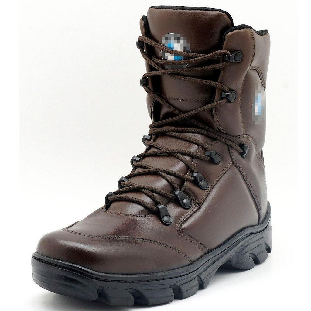 BOTA MILITAR COURO 281 KM CAFÉ