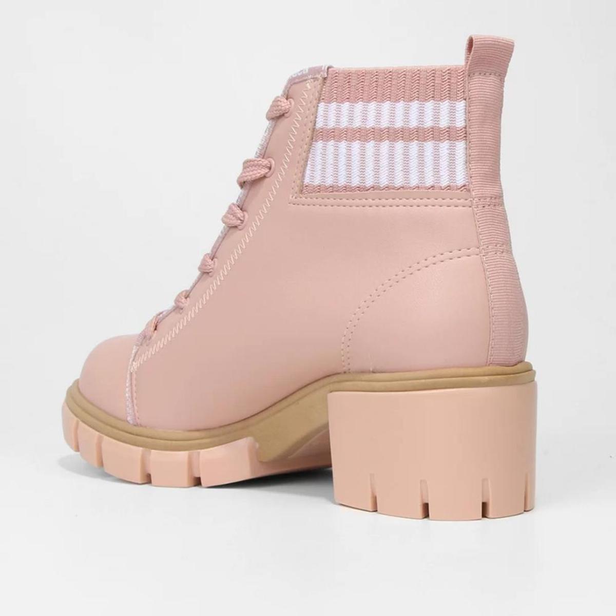 Bota Moleca Adulto Feminino Rosa Netshoes