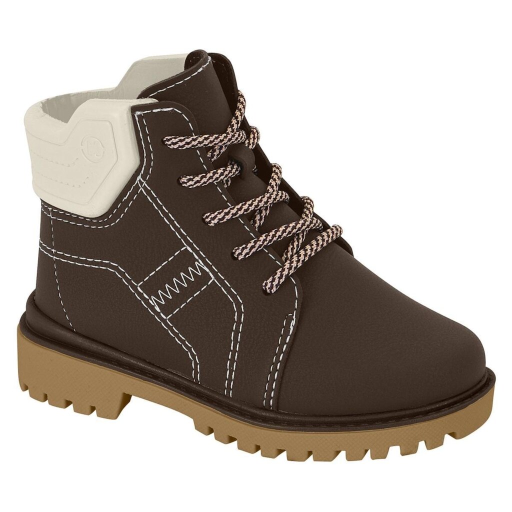 Bota Molekinho 2144.228 Coturno Tratorado Infantil
