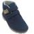 Bota Molekinho Menino Infantil Enfeite de Urso Casual - Marinho